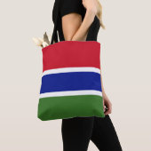 Tote Bag Drapeau de la Gambie (De près)