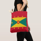 Tote Bag Drapeau de la Grenade (De près)