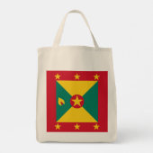 Tote Bag Drapeau de la Grenade (Dos)