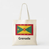 Tote Bag Drapeau de la Grenade (Dos)