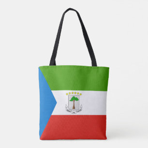 Tote Bag Drapeau de la Guinée équatoriale