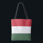 Tote Bag Drapeau de la Hongrie<br><div class="desc">Drapeau patriotique de la Hongrie.</div>