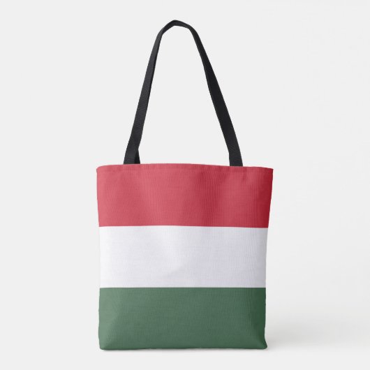 Tote Bag Drapeau de la Hongrie (Dos)