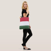 Tote Bag drapeau de la Hongrie (Sur le modèle)