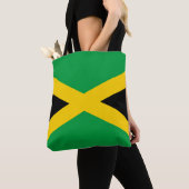 Tote Bag Drapeau de la Jamaïque (De près)
