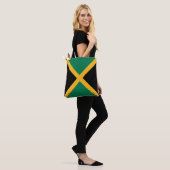 Tote Bag Drapeau de la Jamaïque (Sur le modèle)