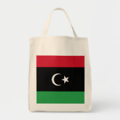 Tote Bag Drapeau de la Libye (Devant)