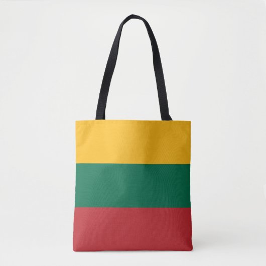 Tote Bag Drapeau de la Lituanie (Devant)