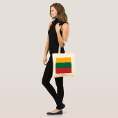 Tote Bag Drapeau de la Lituanie (Devant (modèle))