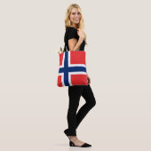 Tote Bag Drapeau de la Norvège (Sur le modèle)