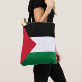 Tote Bag Drapeau de la Palestine (De près)