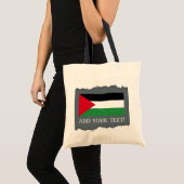 Tote Bag Drapeau de la Palestine (Devant (produit))