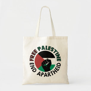 Tote Bag Drapeau de la Palestine libre pour mettre fin à l'
