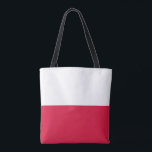 Tote Bag Drapeau de la Pologne<br><div class="desc">Drapeau patriotique de la Pologne.</div>