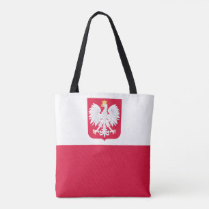Tote Bag Drapeau de la Pologne