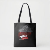 Tote Bag Drapeau de la Pologne (Devant)