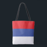 Tote Bag Drapeau de la Republika Srpska<br><div class="desc">Drapeau patriotique de la Republika Srpska</div>