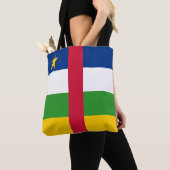 Tote Bag Drapeau de la République centrafricaine (De près)