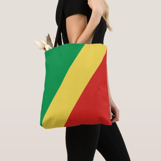 Tote Bag Drapeau de la République du Congo (De près)