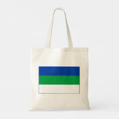 Tote Bag Drapeau de la République Komi (Dos)