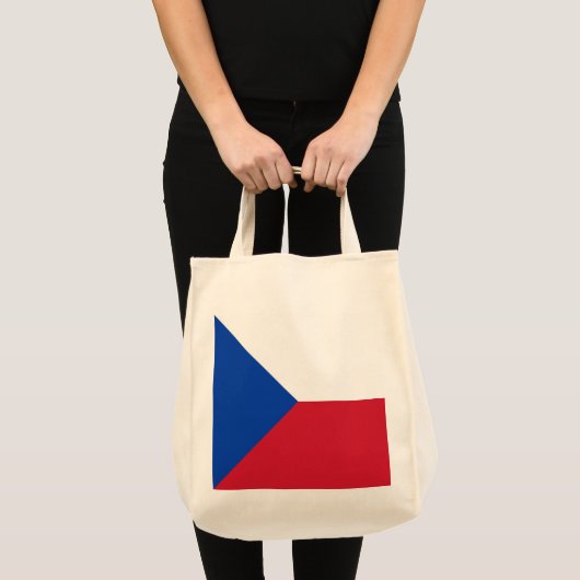 Tote Bag Drapeau de la République tchèque (Devant (produit))