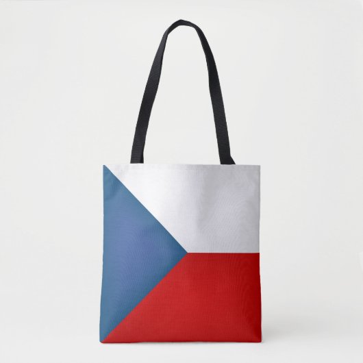 Tote Bag Drapeau de la République Tchèque Cool (Devant)