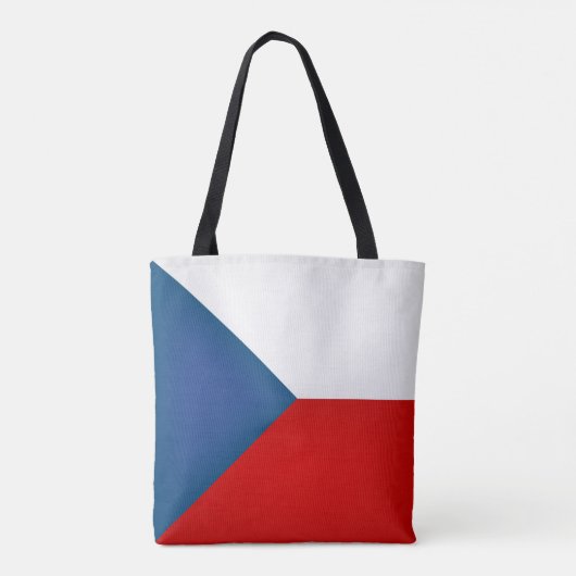 Tote Bag Drapeau de la République Tchèque Cool (Dos)