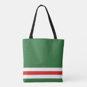 Tote Bag Drapeau de la République tchétchène d'Ichkérie (Dos)