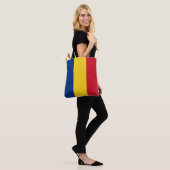 Tote Bag Drapeau de la Roumanie (Sur le modèle)