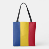 Tote Bag Drapeau de la Roumanie (Dos)