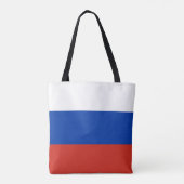 Tote Bag Drapeau de la Russie (Dos)