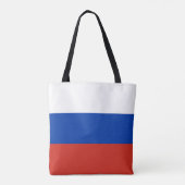 Tote Bag Drapeau de la Russie (Dos)
