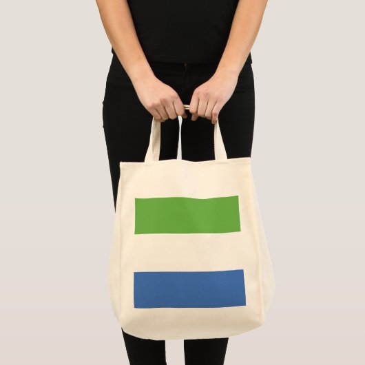 Tote Bag drapeau de la Sierra Leone (Devant (produit))