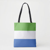 Tote Bag drapeau de la Sierra Leone (Devant)