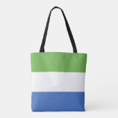 Tote Bag drapeau de la Sierra Leone (Dos)
