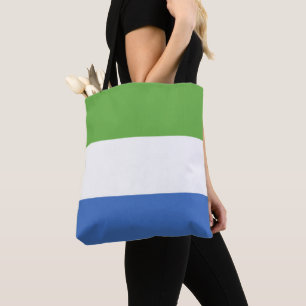 Tote Bag drapeau de la Sierra Leone