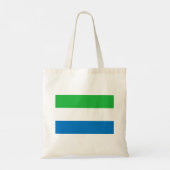 Tote Bag Drapeau de la Sierra Leone (Dos)