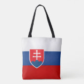 Tote Bag Drapeau de la Slovaquie cool (Dos)