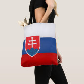 Tote Bag Drapeau de la Slovaquie cool (De près)