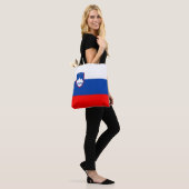 Tote Bag Drapeau de la Slovénie (Sur le modèle)