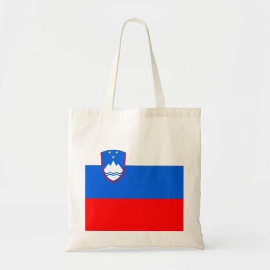 Tote Bag Drapeau de la Slovénie (Devant)
