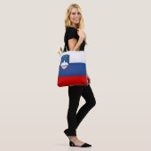 Tote Bag Drapeau de la Slovénie Cool (Sur le modèle)