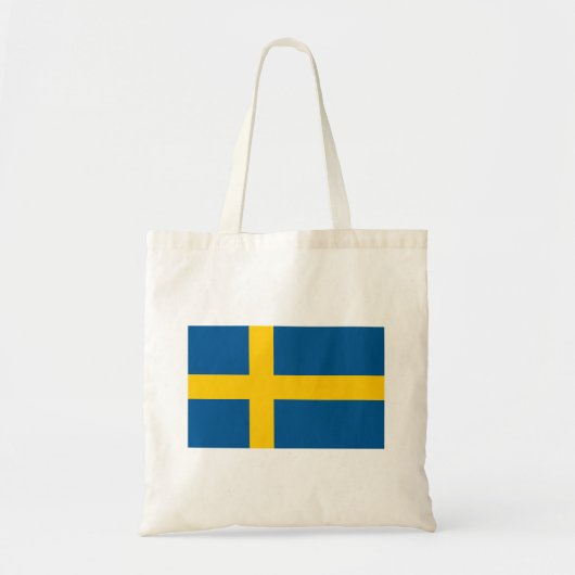 Tote Bag Drapeau de la Suède (Devant)