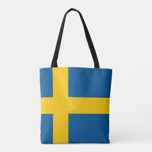 Tote Bag Drapeau de la Suède (Dos)