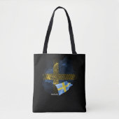 Tote Bag Drapeau de la Suède (Devant)