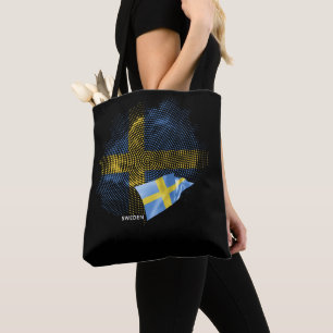 Tote Bag Drapeau de la Suède