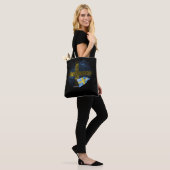 Tote Bag Drapeau de la Suède (Sur le modèle)