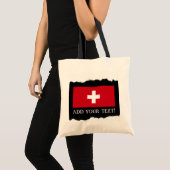 Tote Bag Drapeau de la Suisse (Devant (produit))