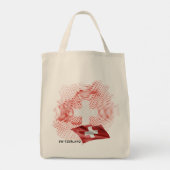 Tote Bag Drapeau de la Suisse (Dos)