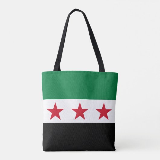 Tote Bag Drapeau de la Syrie (Dos)